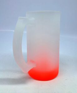 JARRO VIDRIO BASE ROJO 16OZ