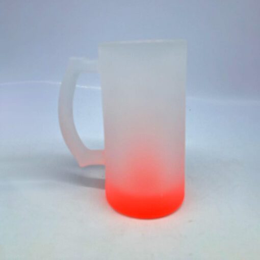 JARRO VIDRIO BASE ROJO 16OZ - Imagen 3