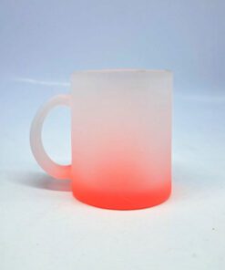 JARRO VIDRIO BASE NARANJA 11OZ
