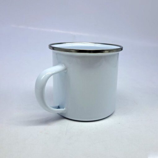 12OZ/360ML ENAMEL JARRO W/ FLAT BOTTOM(WHITE) - Imagen 3