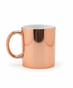 11OZ ROSE GOLD PLATED CERAMIC JARRO