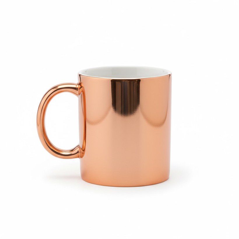 11OZ ROSE GOLD PLATED CERAMIC JARRO