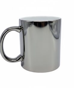 11OZ SILVER PLATED CERAMIC JARRO