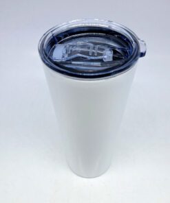 22OZ/650ML ACERO INOX TUMBLER CON LID&STRAW(WHITE)
