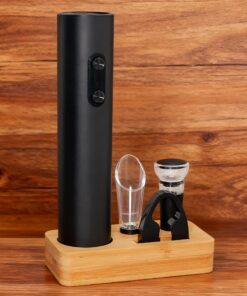 SET DE VINO BASE BAMBOO