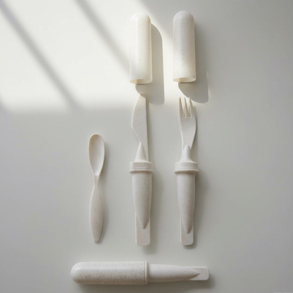 JUEGO DE CUBIERTOS CON TAPA - Imagen 4