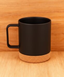 VASO DE CAFÉ PP RECICLADO NEGRO