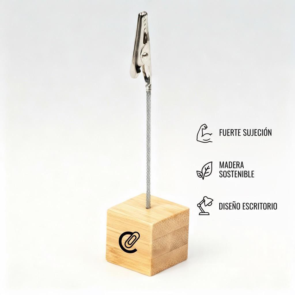 CLIP CÚBICO DE ESCRITORIO - Imagen 3