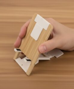 SOPORTE DE BAMBÚ PARA TELÉFONO