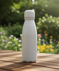 BOTELLA ALUMINIO BLANCA