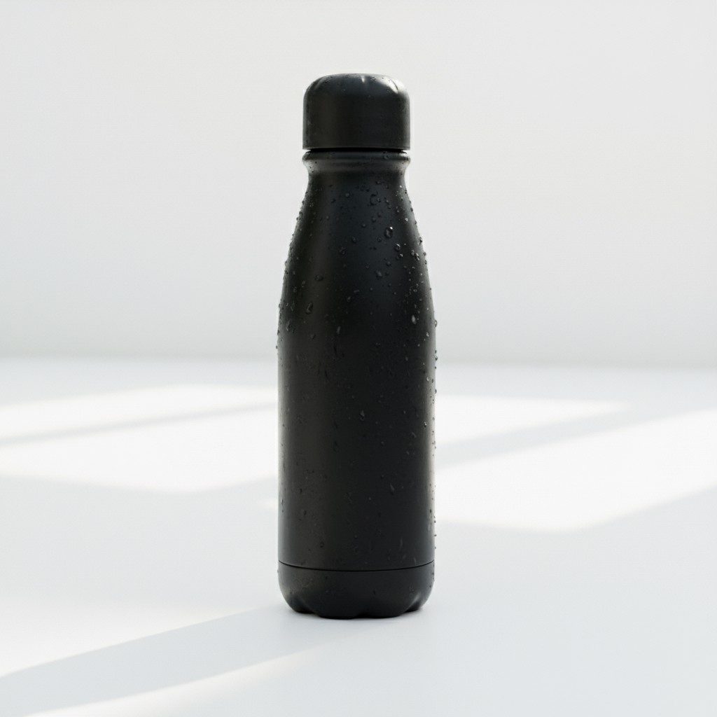 BOTELLA ALUMINIO NEGRA - Imagen 4