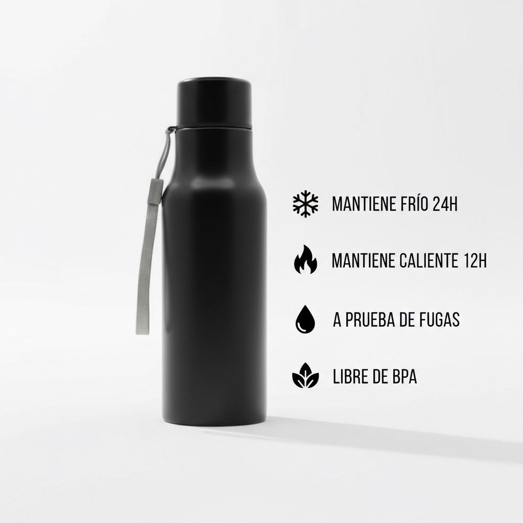 BOTELLA ACERO INOXIDABLE - Imagen 3